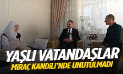 Başkan Kara’dan yaşlılara kandil ziyareti