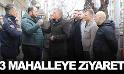 Başkan Şimşek talepleri yerinde dinliyor... 3 mahalleye ziyaret