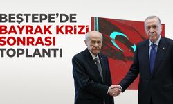 Beştepe'de bayrak krizi sonrası toplantı