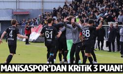 Manisaspor’dan kritik 3 puan!