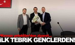 CHP Gençlik Kolları’ndan genç başkan yardımcısına ziyaret