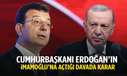Cumhurbaşkanı Erdoğan’ın İmamoğlu’na açtığı davada karar çıktı!