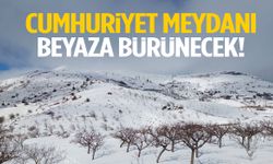 Cumhuriyet Meydanı beyaza bürünecek!