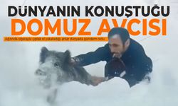 Dünyanın konuştuğu domuz avcısı: Güzel bir anıydı