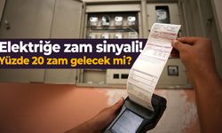 Elektriğe zam sinyali! Yüzde 20 zam gelecek mi?