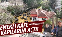 Emekli Kafe kapılarını açtı! İlk günden doldu taştı…