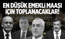 En düşük emekli maaşı için toplanacaklar!