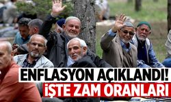 Enflasyon oranı açıklandı! Emekli zammı belli oldu