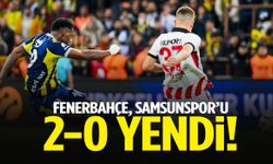 Fenerbahçe, Samsunspor’u 2 golle geçti!