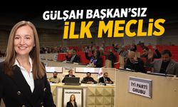 Gülşah Başkan'sız ilk meclis