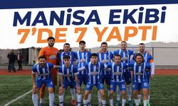 Güzel haberler de geliyor… Manisa ekibi 7’de 7 yaptı!