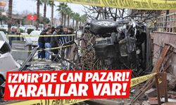 İzmir’de dehşet anları… Yaralılar var!