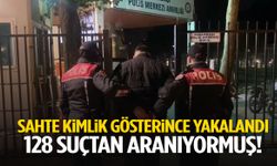 İzmir’de polise ‘sahte polis kimliği’ gösterdi! 128 suçtan aranıyormuş…
