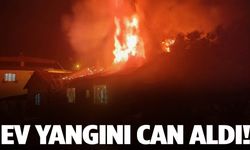 İzmir’de ev yangını can aldı!