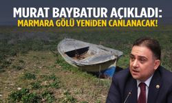 Kuruyan Marmara Gölü’ne hayat verecek adım! Murat Baybatur detayları açıkladı