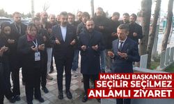 Manisalı başkandan seçilir seçilmez anlamlı ziyaret