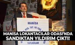 Manisa Lokantacılar Odası’nda sandıktan Yıldırım çıktı!