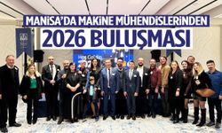 Manisa’da 2026 kokteyli… Makine mühendisleri bir araya geldi!