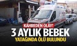 Manisa’da acı olay! 3 aylık bebek ölü bulundu