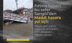 Manisa'da fırtına etkili olmaya devam ediyor!