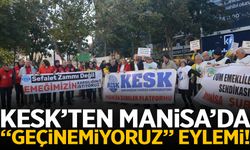 KESK Manisa’da iş bırakma eylemi!