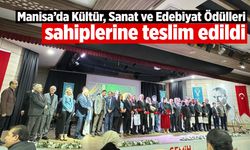 Manisa’da Kültür, Sanat ve Edebiyat Ödülleri sahiplerini buldu
