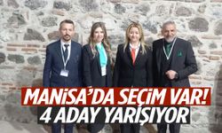 Manisa’da seçim var! 4 aday yarışıyor…