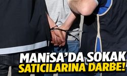 Manisa’da sokak satıcılarına darbe! Yüzlerce zehir ele geçirildi…