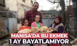Manisa'da yapılan bu ekmek 1 ay bayatlamıyor!