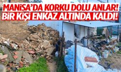 Manisa’da ev çöktü! 1 kişi göçük altında kaldı!