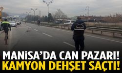Manisa’da dehşet! Yolun karşısına geçerken canından oldu