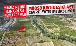 MUOSB kritik eşiği aştı! Çevre yatırımı başlıyor...