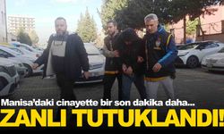 Manisa’da eşini tabancayla öldüren zanlı tutuklandı