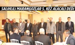 Salihlili marangozlardan Alacalı’ya güven oyu