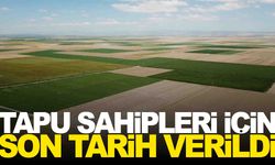 Tapu sahipleri için son tarih verildi... Haklarınızı kaybedebilirsiniz!