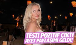 Uyuşturucu testi pozitif çıktı… Ayet paylaşımı yaptı!
