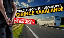 Yolcu otobüsü Turgutlu’ya girince yakalandı! Yanında taşıyormuş…