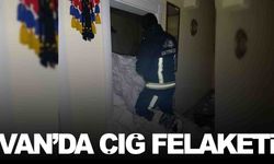 Van’da çığ felaketi... 1 kişi kayıp, 22 ev boşaltıldı