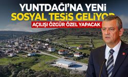 Yeni sosyal tesis geliyor... Özgür Özel açacak!