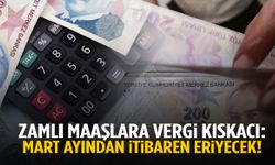 Zamlı maaşlara vergi kıskacı: Mart ayından itibaren eriyecek!