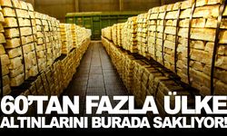 Dünyanın en büyük altın deposu... 60’tan fazla ülke altınlarını burada saklıyor!