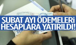 Şubat ayı ödemeleri hesaplara yatırıldı!