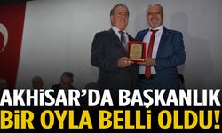 Akhisar’da başkanlık bir oyla belli oldu!