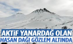 Türkiye’nin aktif yanardağı Hasan Dağı gözlem altında
