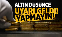 Altın düşünce uyarı geldi! Yapmayın...