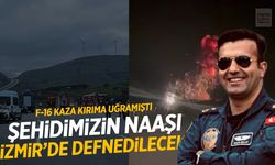 F-16 uçağının düşmesi sonucu şehit olan Pilot İbrahim Bolat İzmir'de toprağa verilecek