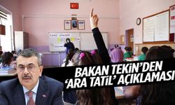 Bakan Tekin’den ‘Ara tatil kaldırılacak mı?’ sorusuna yanıt!