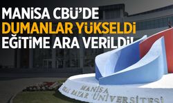 Manisa Celal Bayar Üniversitesi’nde dumanlar yükseldi!