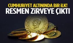 Cumhuriyet altınında bir ilk! Resmen zirveye çıktı…