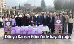 Manisa'da Dünya Kanser Günü’nde hayati çağrı